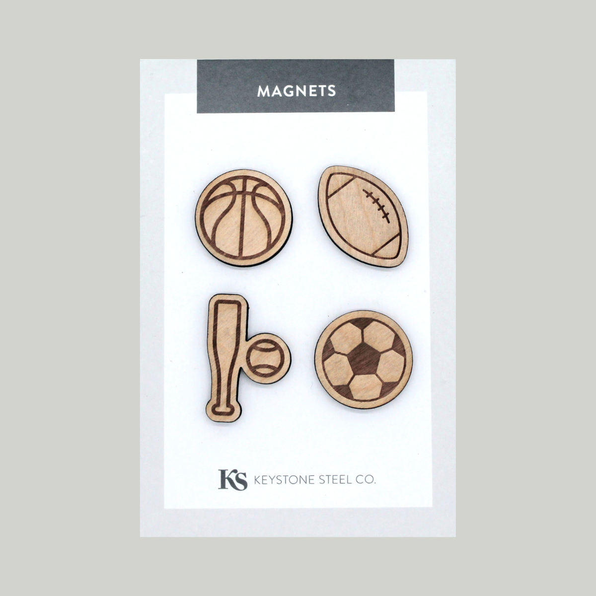 Assorted Sports Pack of 4 KEYSTONE STEEL CO.