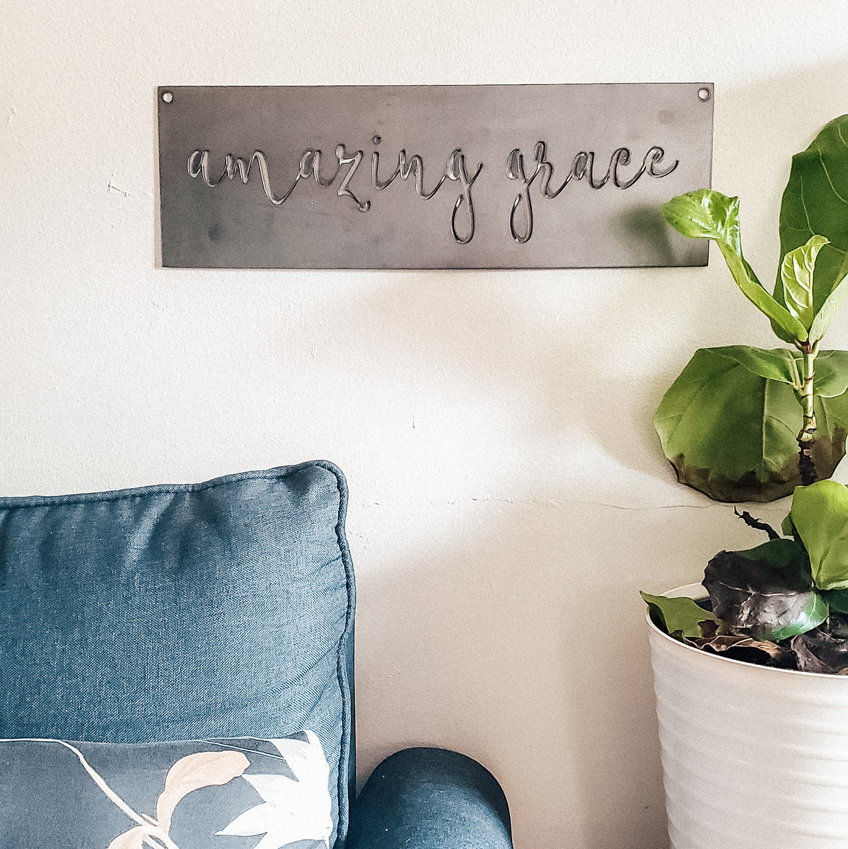 Amazing Grace Wall Decor 18"x6" KEYSTONE STEEL CO.