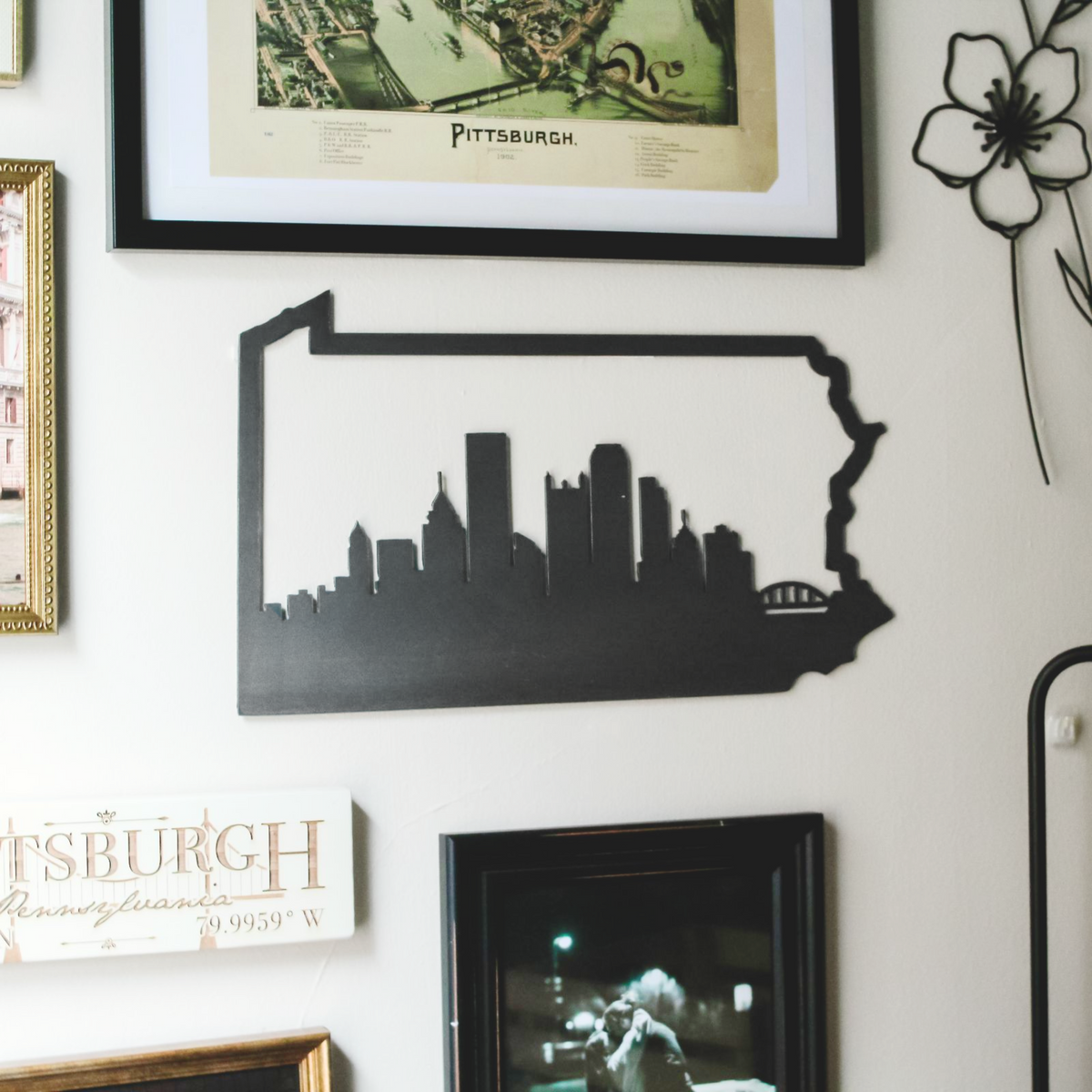 Pittsburgh Steel Script Wall Sign. Keystone Steel Co. – KEYSTONE STEEL CO.