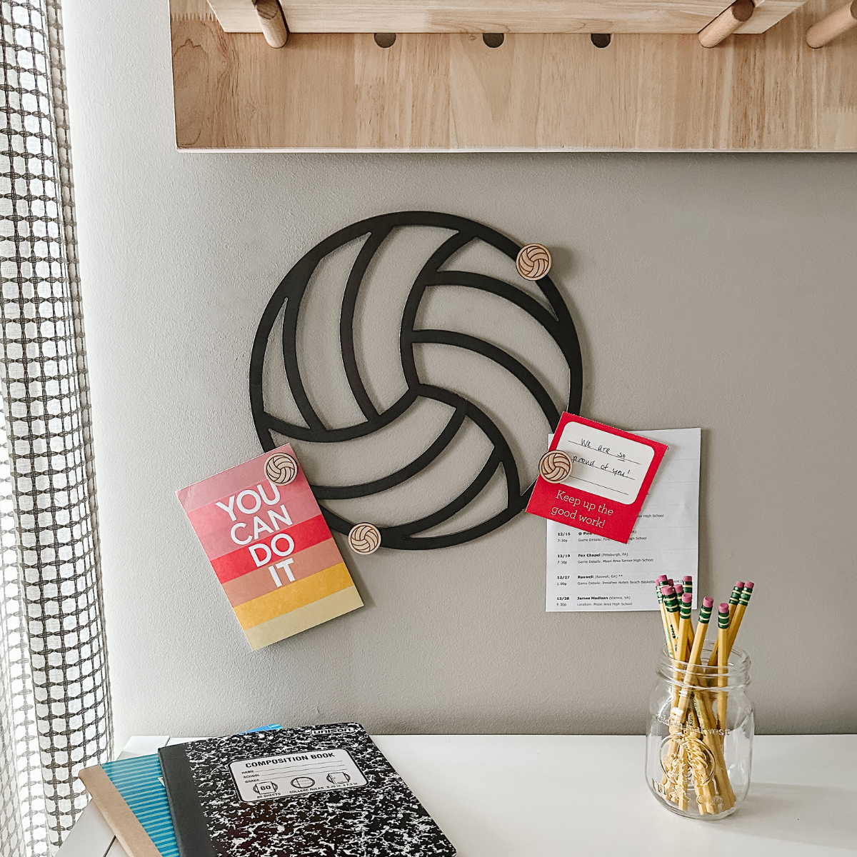 Volleyball Magnetic Wall Decor – KEYSTONE STEEL CO.