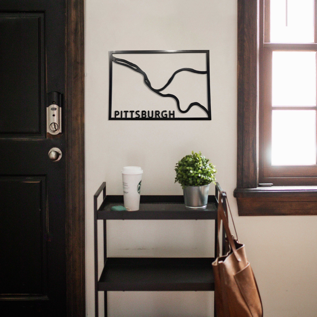 Pittsburgh Three Rivers Steel Wall Sign – KEYSTONE STEEL CO.