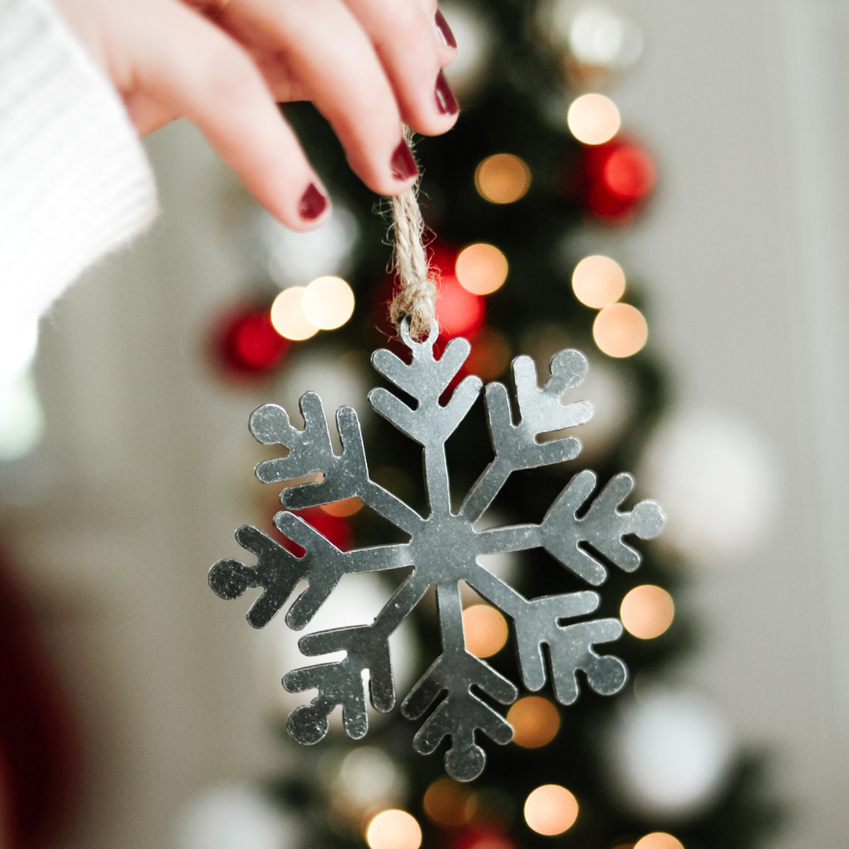 Snowflake Steel Christmas Tree Ornament. Keystone Steel Co. – KEYSTONE ...