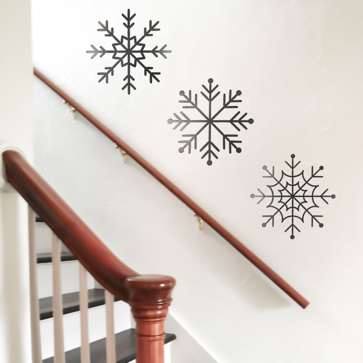 Set of 3 Winter Snowflake Steel Wall Signs – KEYSTONE STEEL CO.