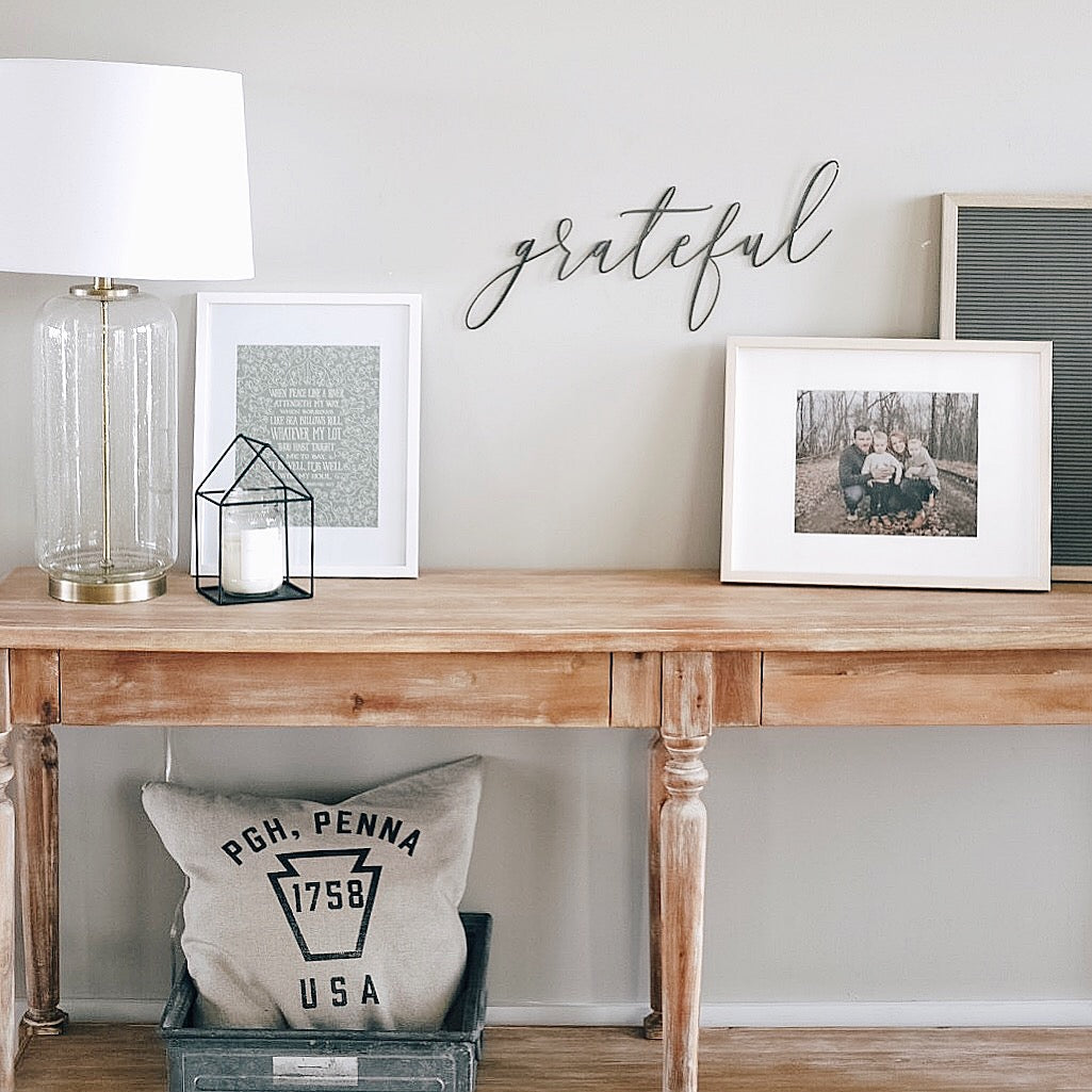 Steel Grateful Script Sign. Keystone Steel Co. – KEYSTONE STEEL CO.
