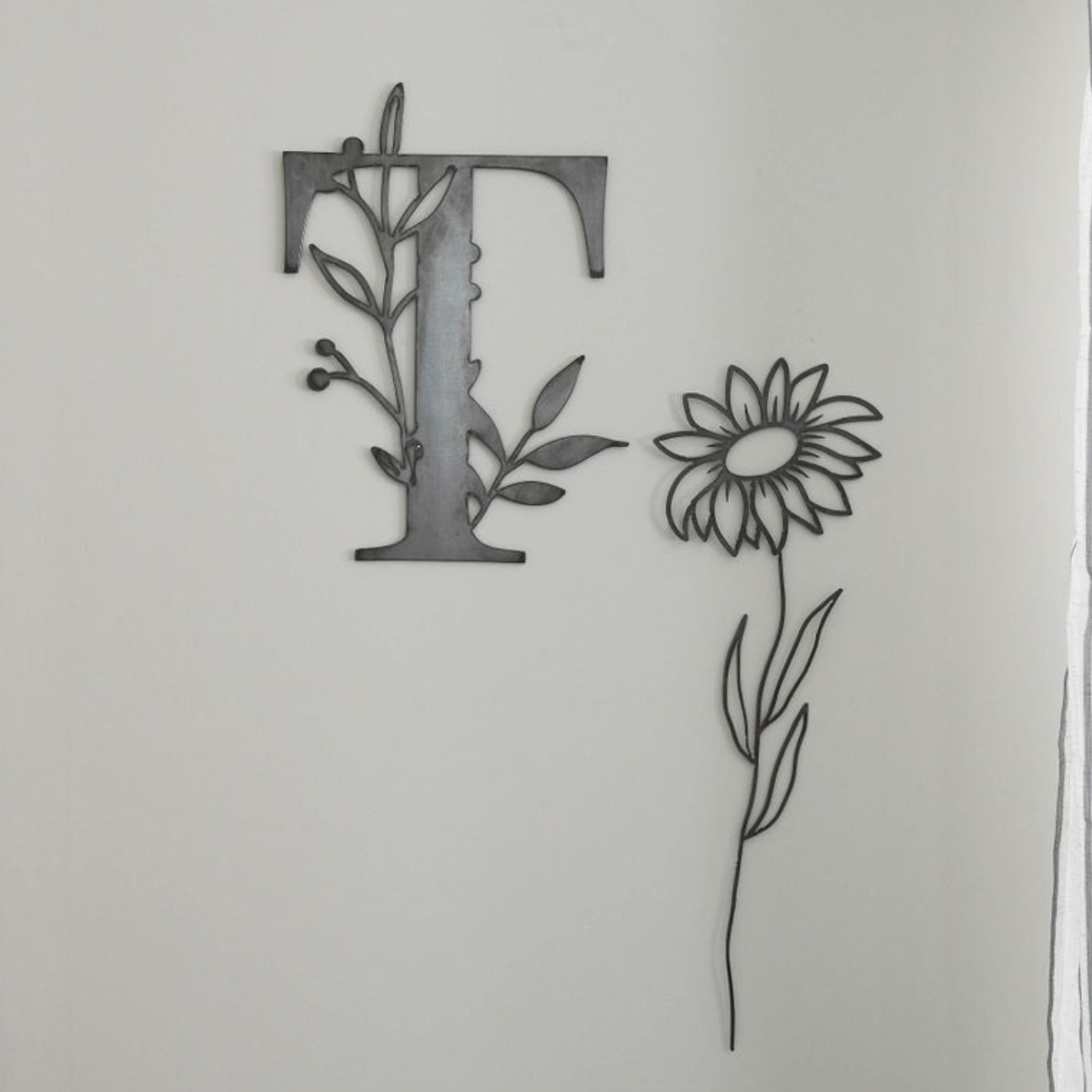 Decorative Letter W Wall Art