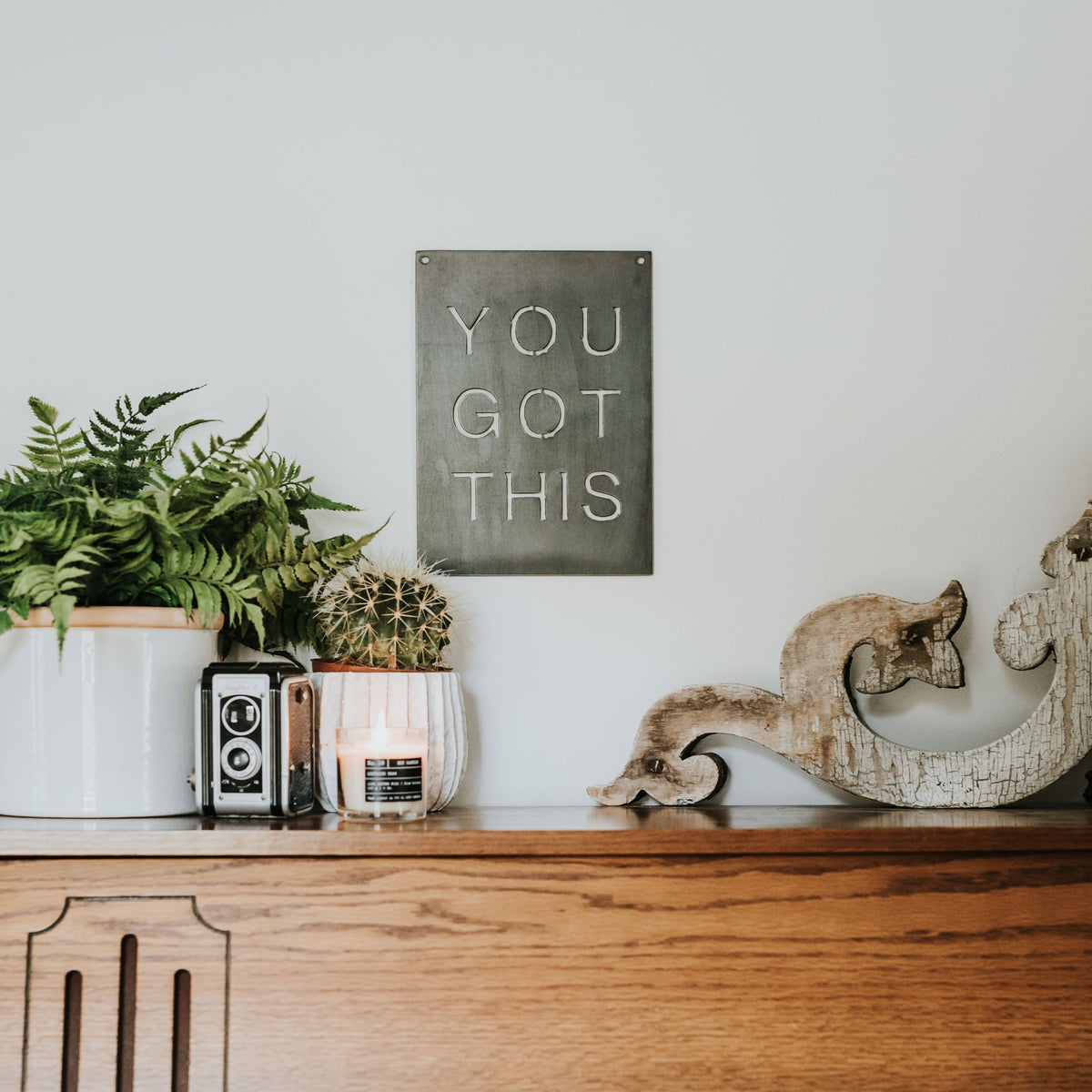 You Got This Steel Wall Sign. Keystone Steel Co. – KEYSTONE STEEL CO.
